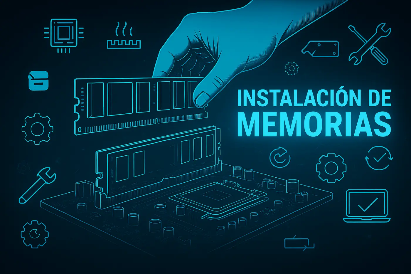 Instalación de Memorias