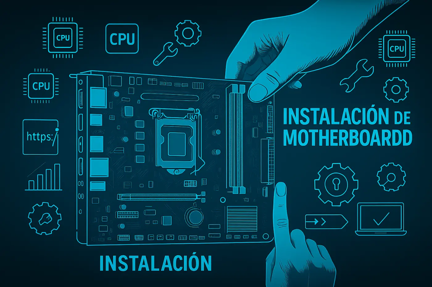Instalación de Motherboard