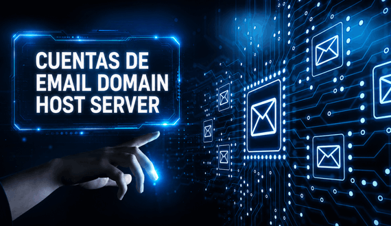 Cuentas de Email Domain Host Server