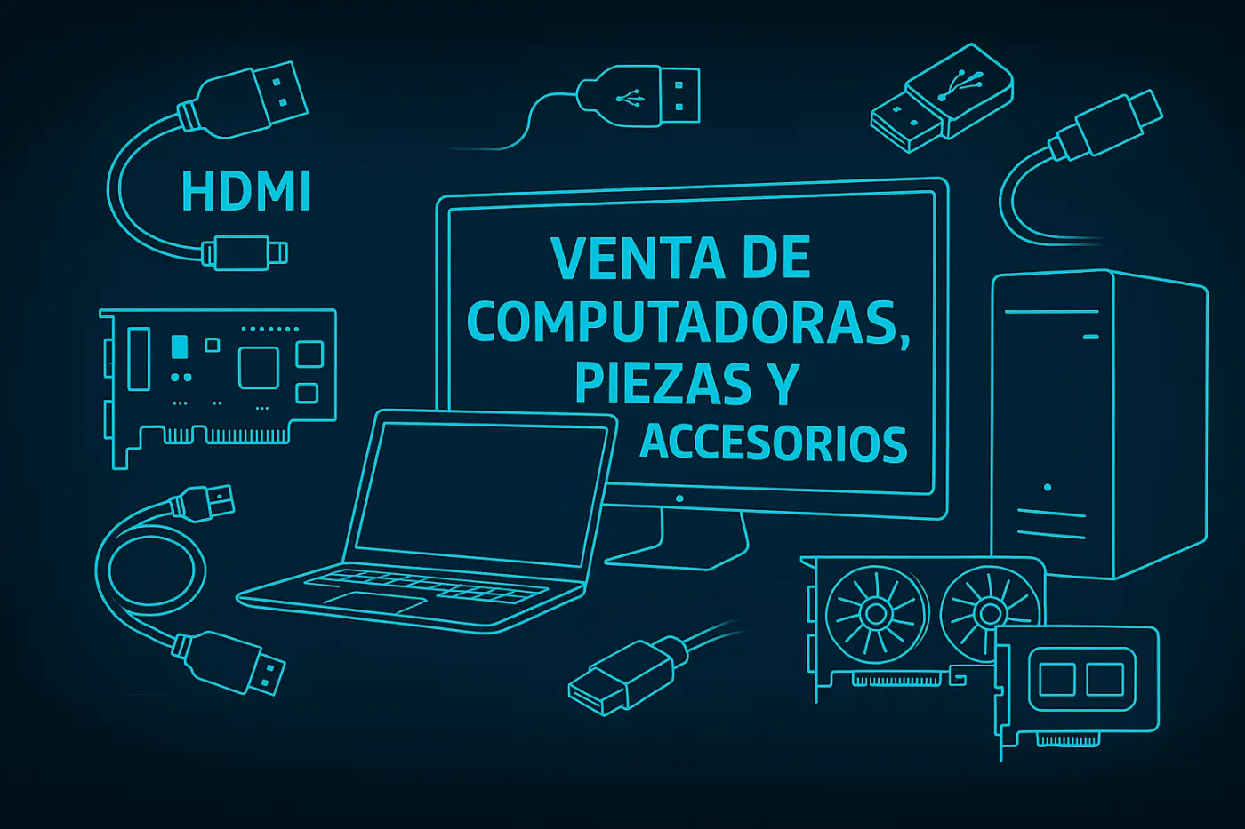 Venta de Computadoras, Piezas y Accesorios