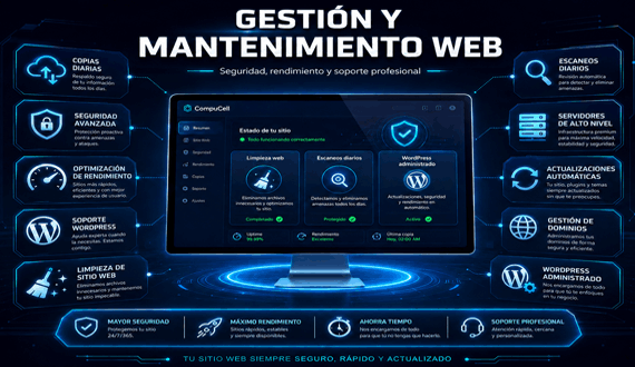 Diseño, Gestion, Mantenimiento Página Web