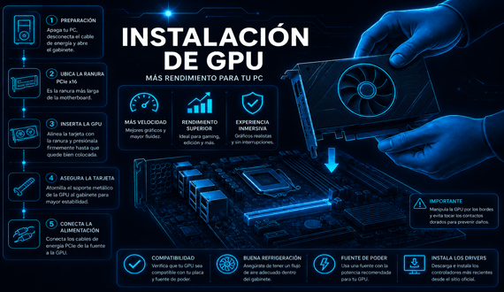 Instalación de GPU