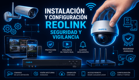 Instalación y Configuración de Seguridad y Vigilancia Reolonk 