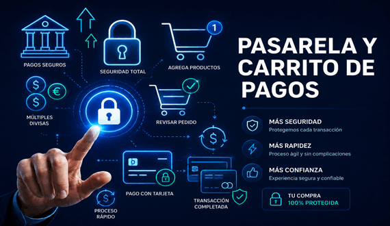 Pasarela y Carrito de Pagos